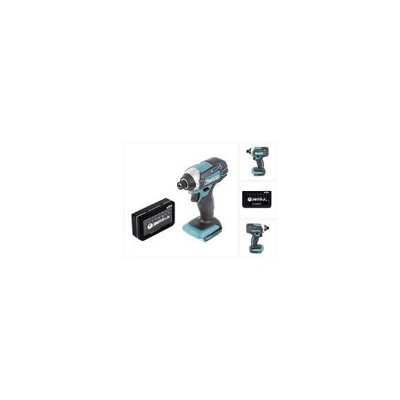 Makita Dtd 152 Z Visseuse À Choc Sans Fil 18 V Li-ion + Set D'embouts Wiha, 31 Pcs. - Sans Batterie, Sans Chargeur