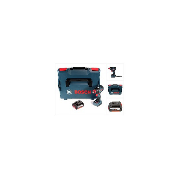 Bosch Gdx 18 V-200 C Professional 18 V Li-ion Visseuse À Chocs Sans Fil Brushless + L-boxx + 1x Batterie 5,0 Ah - Sans Chargeu