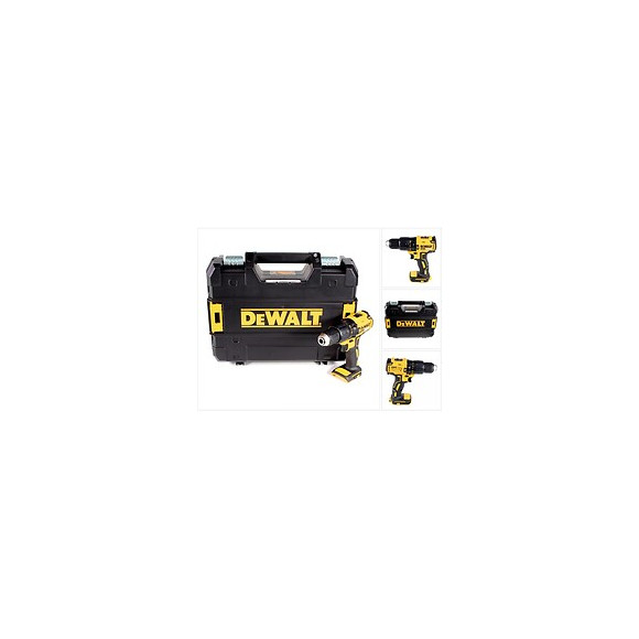 Dewalt Dcd 778 Nt Perceuse-visseuse À Percussion Sans Fil 18v 65nm + Coffret De Transport Tstak Box - Sans Batterie, Sans Char