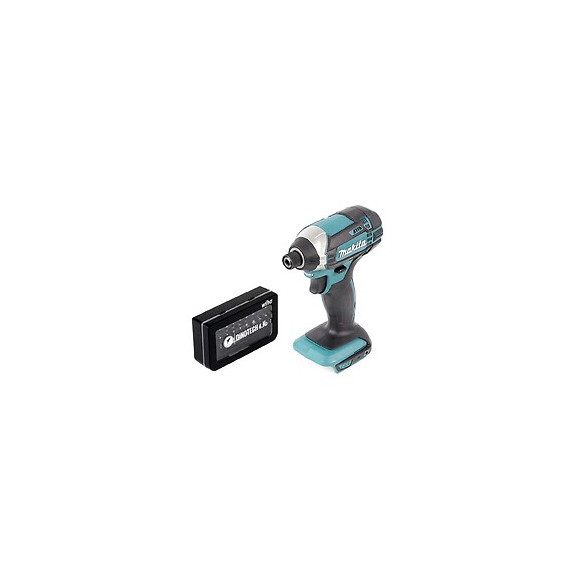 Makita Dtd 152 Z Visseuse À Choc Sans Fil 18 V Li-ion + Set D'embouts Wiha, 31 Pcs. - Sans Batterie, Sans Chargeur