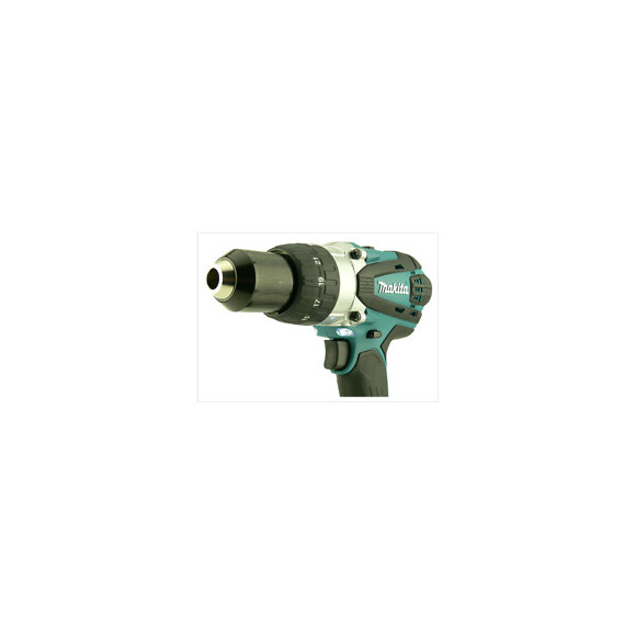 Makita Bhp 458 Z Lxt Perceuse Visseuse À Percussion Sans Fil Lxt 18 V Li-ion Solo - Uniquement Outil Sans Accessoires, Avec Po