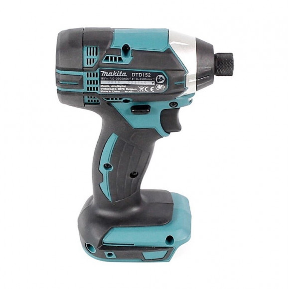 Makita Dtd 152 Z Visseuse À Choc Sans Fil 18 V Li-ion + Set D'embouts Wiha, 31 Pcs. - Sans Batterie, Sans Chargeur