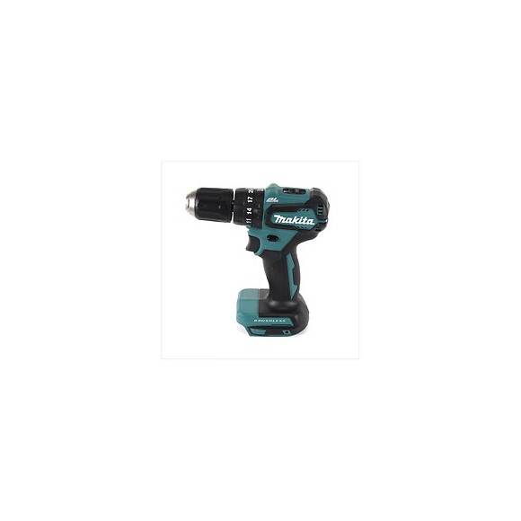 Makita Dhp 483 Zj 18 V Li-ion Brushless Perceuse Visseuse À Percussion Sans Fil Avec Boîtier Makpac - Sans Accessoires, Ni Ba