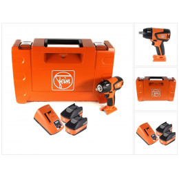 Fein Ascd 18-300 W2 Boulonneuse-visseuse À Chocs Sans Fil 18 V 290nm Brushless 1/2" ( 71150664000 ) + Coffret De Transport + 2