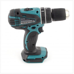 Makita Dhp 456 Z Perceuse Visseuse À Percussion Sans Fil 18 V 50 Nm Solo, Vert - Sans Batterie, Sans Chargeur