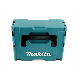 Makita Dtd 154 Rfj 18 V Li-ion Visseuse À Chocs Sans Fil Avec Boîtier Makpac + 2x Batteries Bl1830 3,0 Ah + Chargeur Rapide D