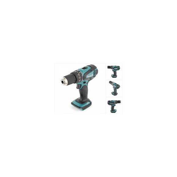 Makita Dhp 456 Z Perceuse Visseuse À Percussion Sans Fil 18 V 50 Nm Solo, Vert - Sans Batterie, Sans Chargeur