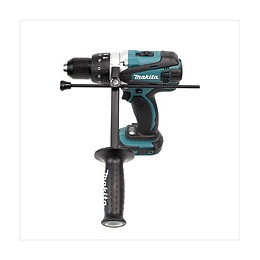 Makita Dhp 458 Perceuse Visseuse À Percussion Sans Fil 18v 91nm + 2x Batteries 2,0ah + Chargeur + Coffret Makpac 2 + Insert