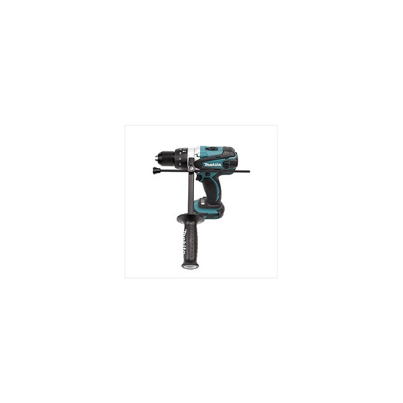 Makita Dhp 458 Perceuse Visseuse À Percussion Sans Fil 18v 91nm + 2x Batteries 2,0ah + Chargeur + Coffret Makpac 2 + Insert