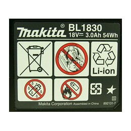 Makita Btw 450 18v Li-ion Visseuse À Chocs Sans Fil + 1x Batterie Makita Bl1830 B - Sans Chargeur, Sans Coffret