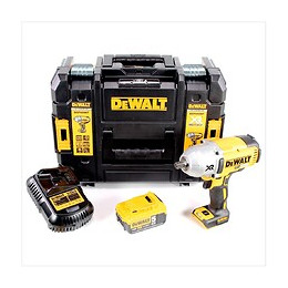 Dewalt Dcf 899 P1 18 V Boulonneuse À Chocs Sans Fil Brushless 950 Nm 1/2" Avec Boîtier Tstak + 1 X Dcb 184 5,0 Ah Batterie + 