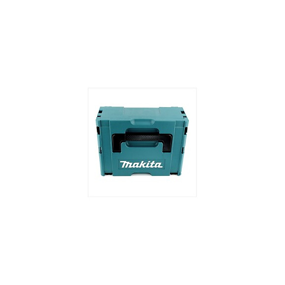 Makita Dhp 458 Perceuse Visseuse À Percussion Sans Fil 18v 91nm + 2x Batteries 2,0ah + Chargeur + Coffret Makpac 2 + Insert