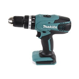 Makita Hp 457 Dwe 10 - 18 V Perceuse-visseuse Sans Fil + 2 X Batteries 1,3 Ah  + Chargeur + 74 Pièces D'accessoires + Coffret