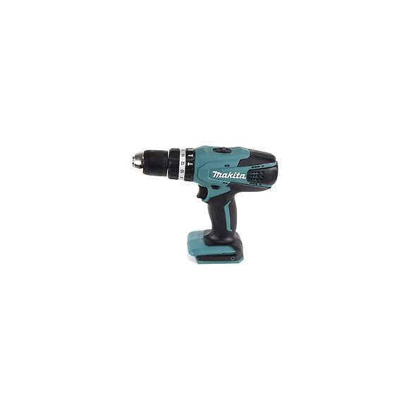 Makita Hp 457 Dwe 10 - 18 V Perceuse-visseuse Sans Fil + 2 X Batteries 1,3 Ah  + Chargeur + 74 Pièces D'accessoires + Coffret