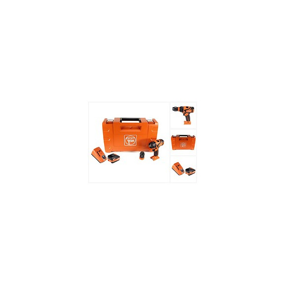Fein Asb 18 Q Perceuse-visseuse À Percussion Sans Fil Avec Interface Quickin ( 71132364000 ) + Coffret De Transport + 1x Batte