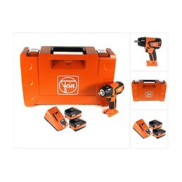 Fein Ascd 18-300 W2 Boulonneuse-visseuse À Chocs Sans Fil 18 V 290nm ( 71150664000 ) + Coffret De Transport + 2x Batteries 6,0
