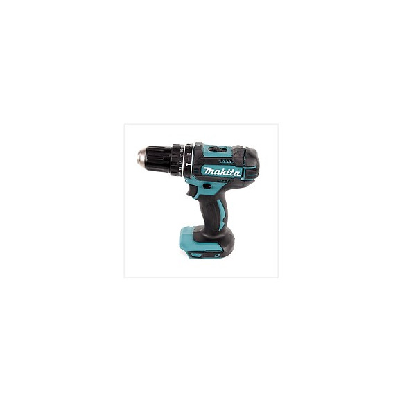 Makita Dhp 482 Y1j-p - 18 V Li-ion Perceuse Visseuse À Percussion Sans Fil Avec Boîtier Makpac + 1x Batterie Bl 1820 2,0 Ah +