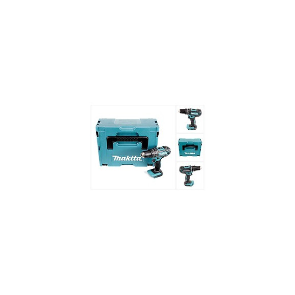 Makita Dhp 482 Zj - 18 V Li-ion Perceuse Visseuse À Percussion Sans Fil Avec Boîtier Makpac - Sans Batterie Ni Chargeur