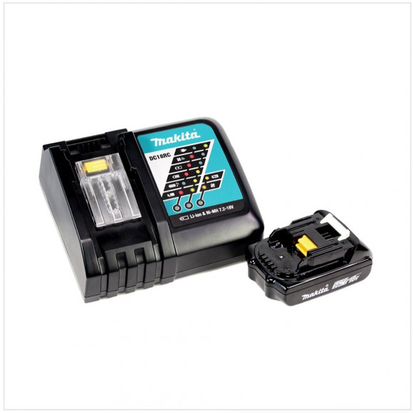 Makita Dtd 152 Ra1j 18v Li-ion Visseuse À Chocs Sans Fil Avec Boîtier Makpac + 1x Batterie Bl 1820 2,0 Ah Li-ion + Chargeur R