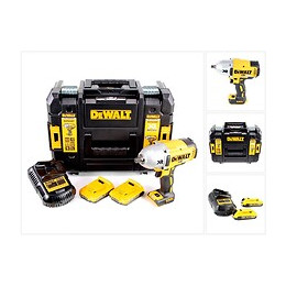 Dewalt Dcf 899 D2 18 V Boulonneuse À Chocs Sans Fil Brushless Avec Boîtier Tstak + 2 X Dcb 183 2,0 Ah Batteries + Chargeur
