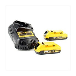 Dewalt Dcf 899 D2 18 V Boulonneuse À Chocs Sans Fil Brushless Avec Boîtier Tstak + 2 X Dcb 183 2,0 Ah Batteries + Chargeur