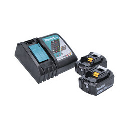 Makita Dfs 451 Rfj Visseuse Plaque De Plâtre Sans Fil, 18 V Li-ion + 2x Batteries Makita 3 Ah + Charageur + Makpac