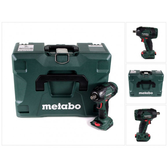 Metabo Ssw 18 Ltx 300 Bl Visseuse À Chocs Sans Fil 18v ( 602395840 ) 300nm 1/2" Brushless - Sans Batterie, Sans Chargeur + Cof