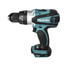 Makita Dhp 458 Z 18v Li-ion Perceuse-visseuse Sans Fil 91 Nm + Set D'embouts Édition Dinotech De 31 Pièces - Sans Batterie - 