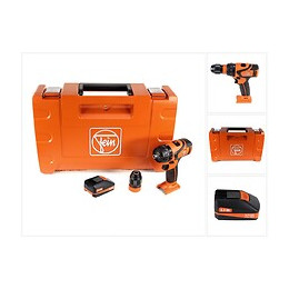 Fein Asb 18 Q Perceuse-visseuse À Percussion Sans Fil 18v 60nm Avec Interface Quickin ( 71132364000 ) + Coffret De Transport +