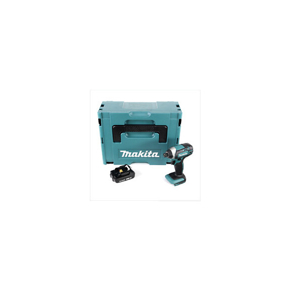 Makita Dtd 152 Y1j 18v Li-ion Visseuse À Chocs Sans Fil Avec Boîtier Makpac + 1x Batterie Bl 1820 2,0 Ah Li-ion - Sans Charge