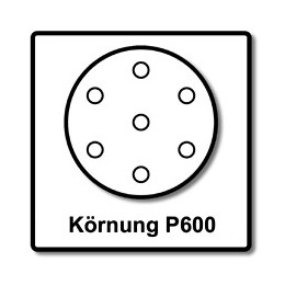 Mirka Basecut Disques Abrasifs Auto-agrippants 150 Mm, P600, 15 Trous, 400 Pcs. ( 4x 2261109961 )