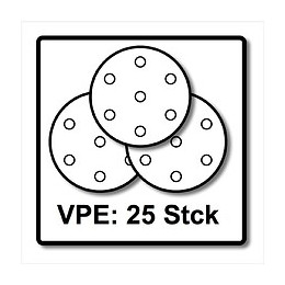 Festool Stf D225/8 Saphir Abrasif 225 Mm P36 Sa / 25 Pièces ( 495175 )