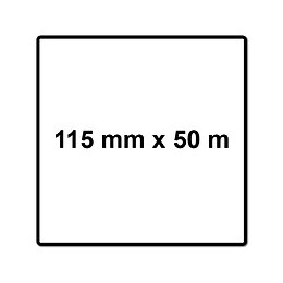 Mirka Basecut Rouleaux De Papier Abrasif 115 Mm X 50 M, P60, 4 Pcs. Papier Abrasif Universel ( 4x 2251100140n )