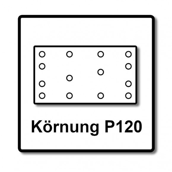 Festool Stf 80x133 Ru2/50 Bandes De Ponçage Rubin 2 P120 80 X 133 Mm - 50 Pièces. ( 499050 ) Pour Ponceuses Rts 400, Rtsc 400