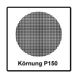 Mirka Abranet Disque Abrasif Auto-agrippant 150 Mm P150, 50 Pcs. (5424105015)