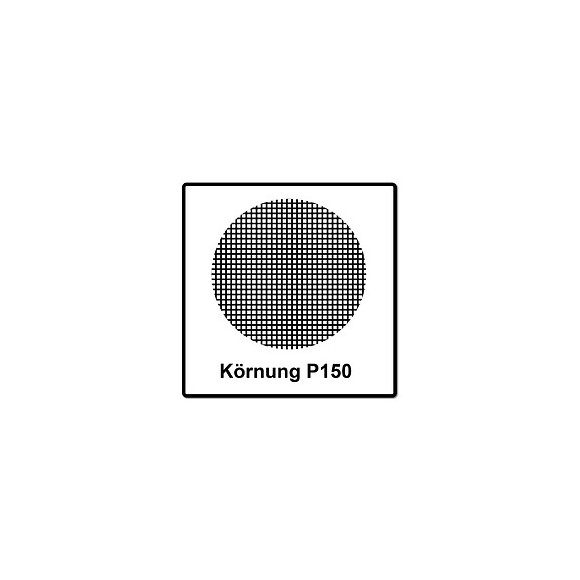 Mirka Abranet Disque Abrasif Auto-agrippant 150 Mm P150, 50 Pcs. (5424105015)