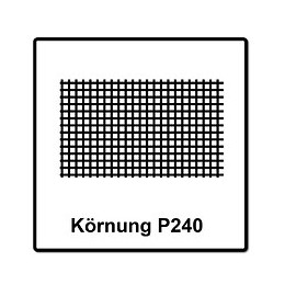 Mirka Basecut Rouleau De Papier Abrasif 115 Mm X 50 M, P240, Papier Abrasif Universel ( 2251100125n )