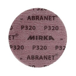 Mirka Abranet Disque Abrasif Auto-agrippant 150 Mm P320 - 50 Pcs. (5424105032)
