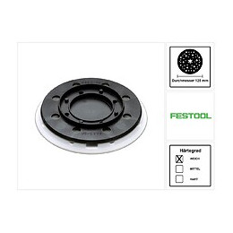 Festool St-stf 125/8-m4-j W-ht Plateau De Ponçage Mou Pour Ets Ec 125, Lex 125 ( 492280 )