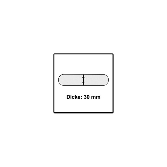 Festool Ps Stf D150x30 Ba / 1 W Eponge De Polissage 150 Mm Noir Gaufré (202380)