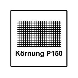 Mirka Basecut Rouleaux De Papier Abrasif 115 Mm X 50 M, P150, Papier Abrasif Universel, 4 Pcs.  ( 4x 2251100115n )