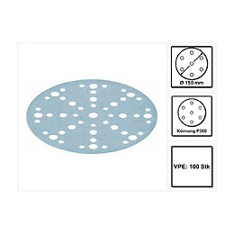 Festool Stf D150 / 48 Granat P360 Disques Abrasifs 150 Mm - 100 Pièces (575171) Pour Ro 150, Es 150, Ets 150, Ets Ec 150, Lex 