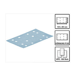 Festool Granat Bandes Abrasives Stf 80x133 P 120 Gr 100 ( 497120 )