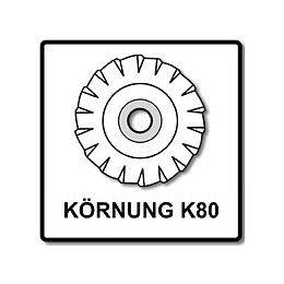 Bosch Plateau À Lamelles X551 Expert For Metal 125mm, K80 - 10 Pièces ( 2608606718 )