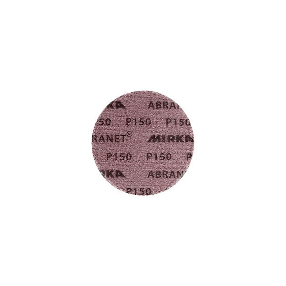 Mirka Abranet Disque Support Papier - Diamètre 150mm P150 - 50 Pièces. ( 5424105015 )