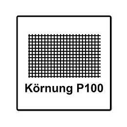 Mirka Basecut Rouleau De Papier Abrasif 115 Mm X 50 M, P100, 4 Pcs. ( 4x 2251100110n )