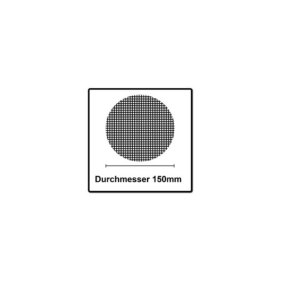 Mirka Abranet Ace Hd Disque Abrasif 150mm 81x133mm - P120, 25 Pcs. ( Ah24102512 )