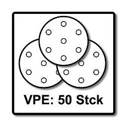 Festool Abrasifs Maillé Stf D150 P180 Gr Net/50 150 Mm / 50 Pièces. ( 203307 )