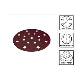 Festool Stf D150/16 Rubin2 Disque Abrasif P120 Ru2/50 150 Mm / 50 Pcs ( 499121 )