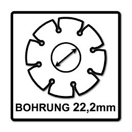 Makita Diamak 230 Mm. ( D-61145 ) Disque Diamant À Tronçonner Pour Pierre, Beton, Ardoise, Briques, Tuiles 22,23 Mm - 5 Pièc
